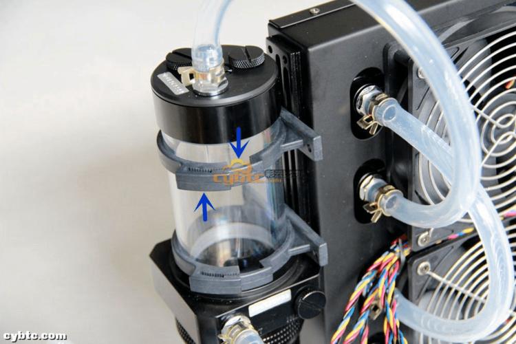 A detailed view of a Bitcoin mining rig showcasing potential overheating points, such as overheated circuit boards and fans